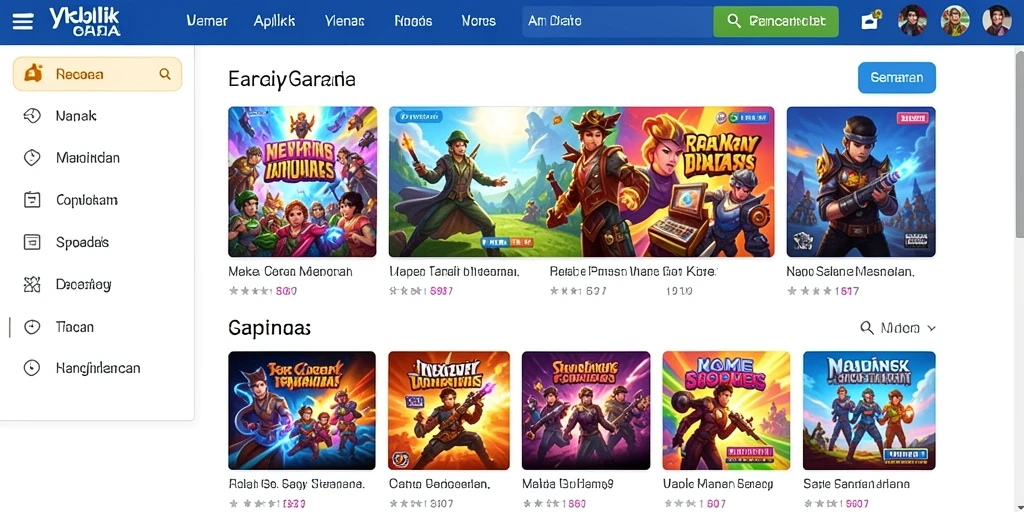 Tampilan jackpot progresif yang memukau.