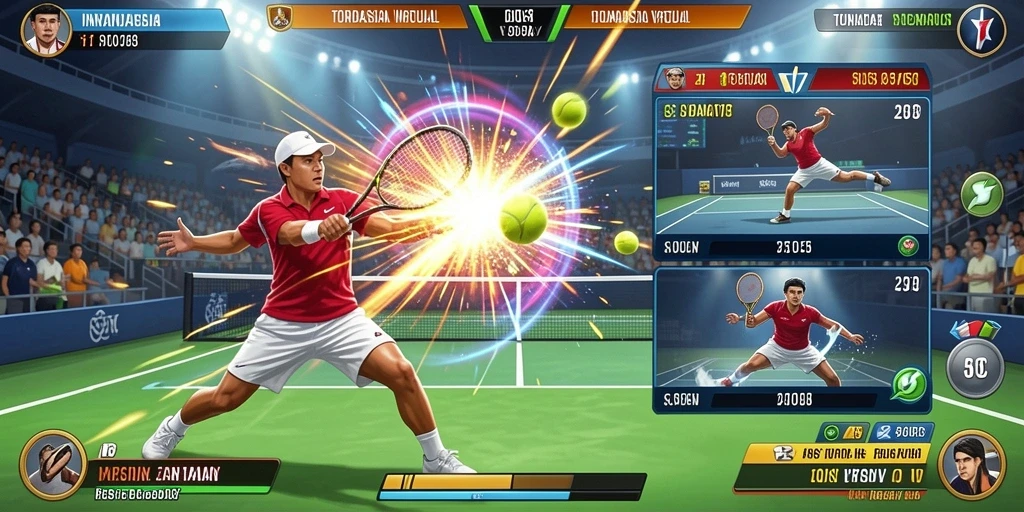 Demontrasi mode multiplayer dengan teman-teman.