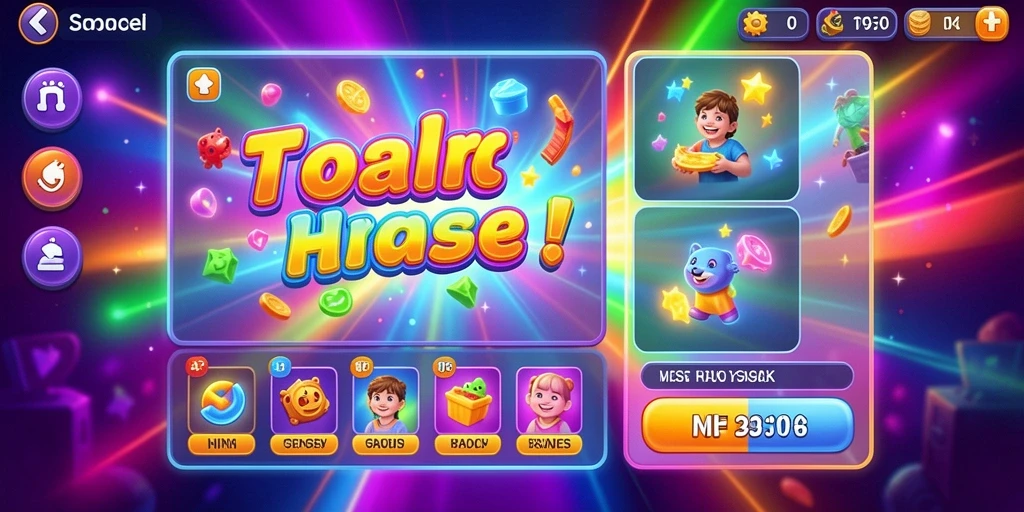 Lingkungan dalam game yang kaya detail dan warna.
